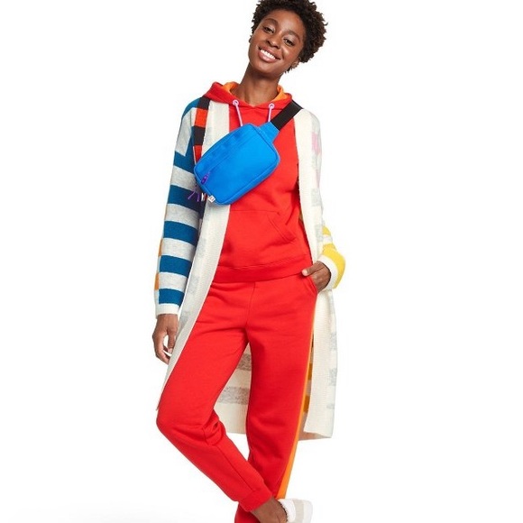 XS Woman’s color block striped lego cardigan Lego Collection X - Picture 3 of 4